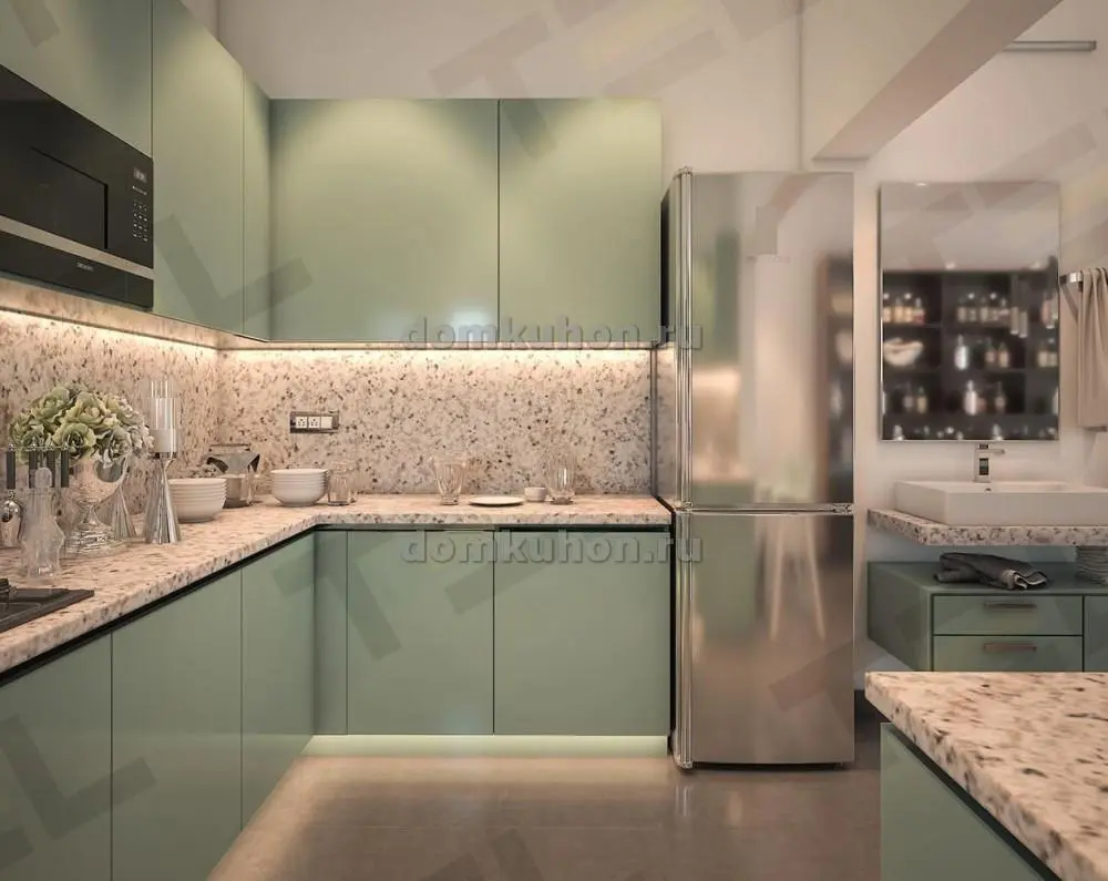 Кухня п образная - Амадео